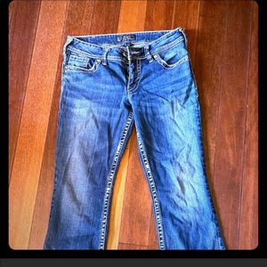 Women’s Silver brand bootcut jeans